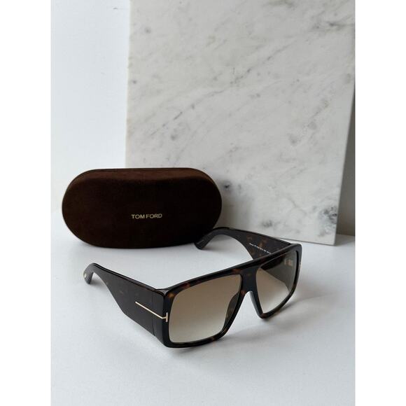 NEW Tom Ford Raven FT1036 Sunglasses in Brown Havana - Picture 3 of 9